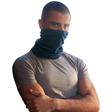 Beechfield Morf Merino Wool Snood (Steel Blue)