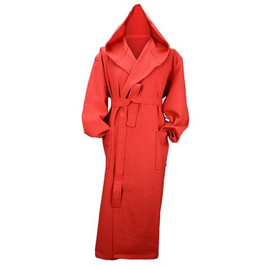 ARTG Dames/Dames Robezz Wafel ochtendjas met capuchon (Vuurrood)