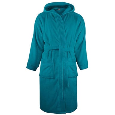 The One Towelling Kapjurk voor volwassenen (Turquoise)