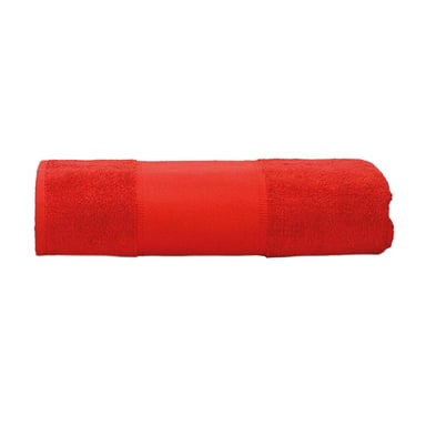 ARTG Print-Me Bath Towel (Fire Red)