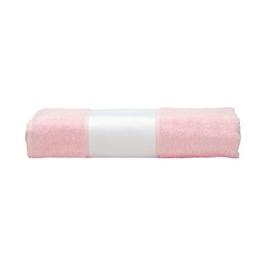 ARTG Print-Me Bath Towel (Light Pink)