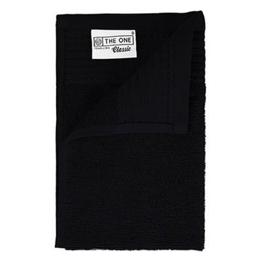 The One Towelling Classic Guest Towel (Black)