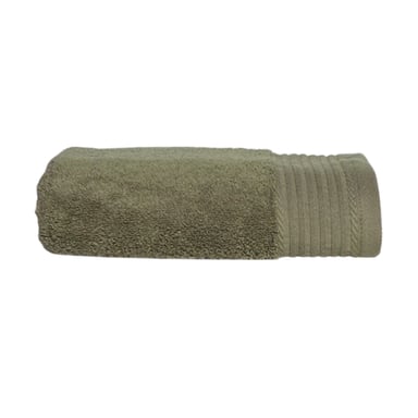 The One Towelling Handdoek Deluxe 50 (Olijfgroen)