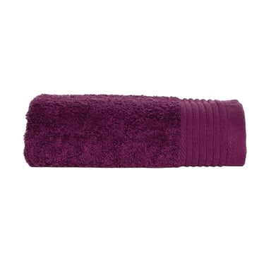 The One Towelling Handdoek Deluxe 50 (Pruim)