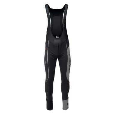 Radvik Heren Union GTS Bib Bib Tights (Zwart/Zilver)
