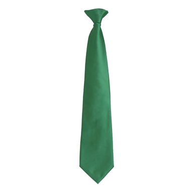 Premier Colours Orginals Fashion Clip-On Tie (Emerald)