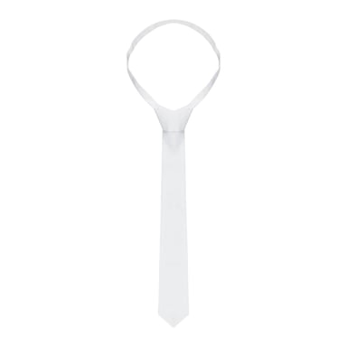 Karlowsky Unisex Adult Plain Tie (White)