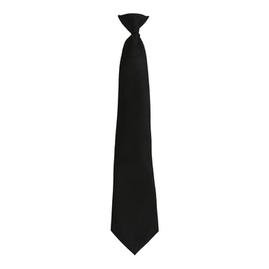 Premier Colours Orginals Fashion Clip-On Tie (Black)