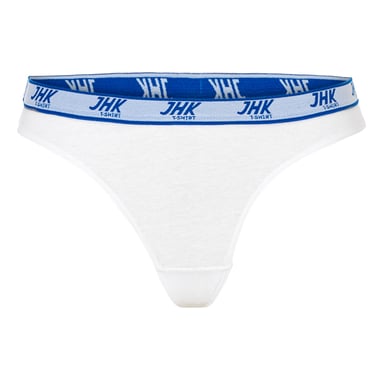 JHK Womens/Ladies Plain Thong (Pack of 3) (White)