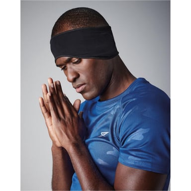 Beechfield Sports Tech Softshell Hoofdband (Zwart)