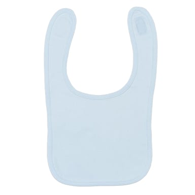 Larkwood Baby Plain Bib (Pale Blue)