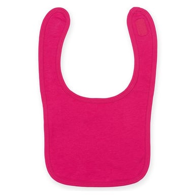 Larkwood Baby Plain Bib (Fuchsia)