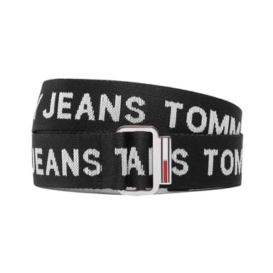 Tommy Jeans Mens Logo Belt (Black)