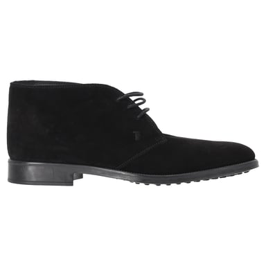 Tod's Desert Boots i svart mocka