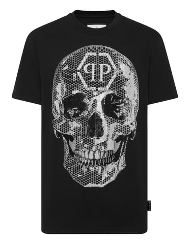 T-Shirt Round Neck Ss Skull