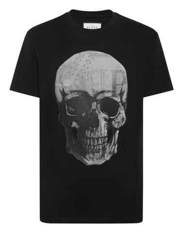 T-shirt Rundhals Skalle