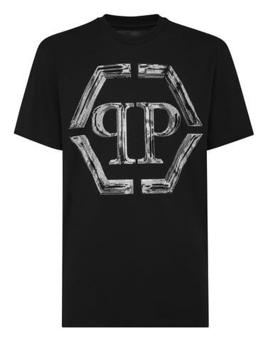 T-Shirt Round Neck Hexagon