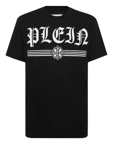 T-Shirt Ronde Hals Ss Gothic Plein