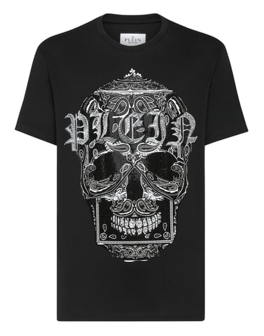 T-Shirt Round Neck Ss Skull