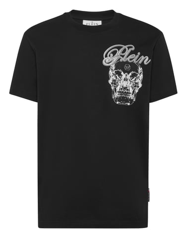 T-Shirt Round Neck Ss Skull