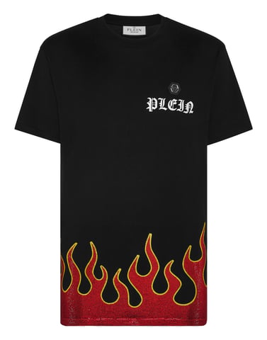 T-Shirt Round Neck Flame