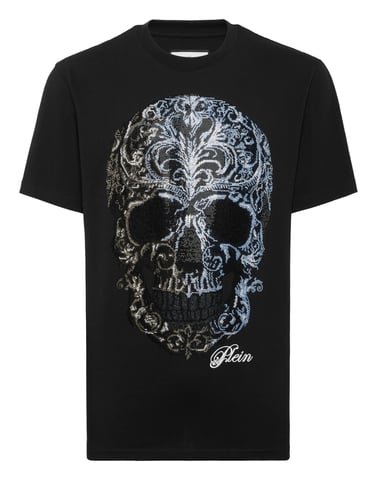 T-Shirt Round Neck Ss Skull