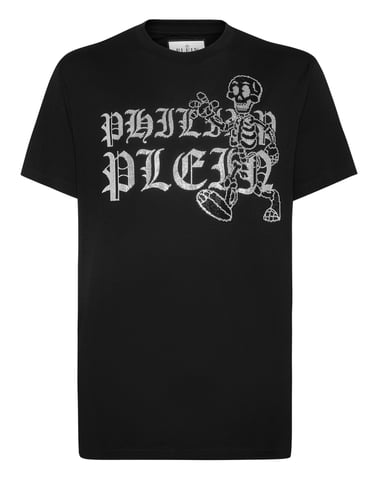 T-Shirt Round Neck Skeleton