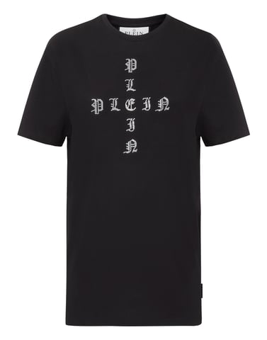T-Shirt Round Neck Gothic Plein