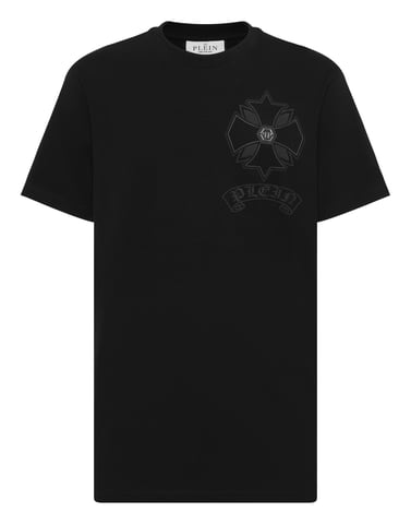 T-Shirt Ronde Hals Ss Chrome