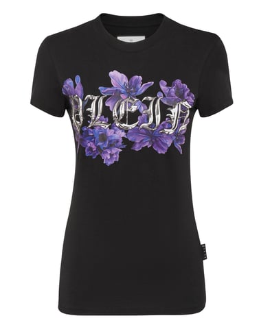 T-Shirt Round Neck Flowers