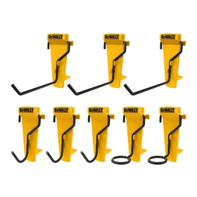 Dewalt DWST82816-0 Gereedschapshaakset (Set van 8) (Geel/zwart)