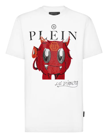T-shirt Rund Hals Lil' Monsters Gang