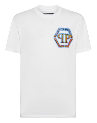 T-Shirt Round Neck Hexagon