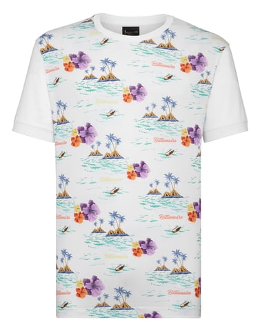 T-Shirt Round Neck Palms