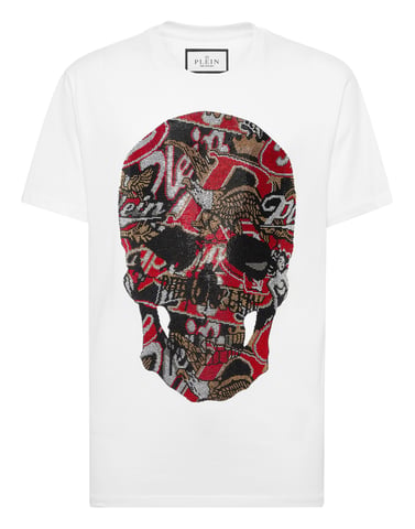 T-Shirt Round Neck Ss Skull