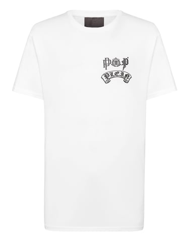 T-Shirt Round Neck Gothic Plein