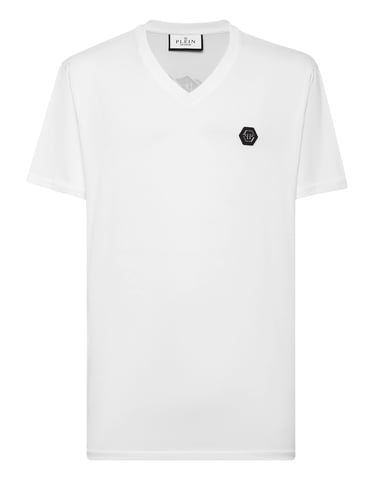 T-Shirt V-Neck Gothic Plein