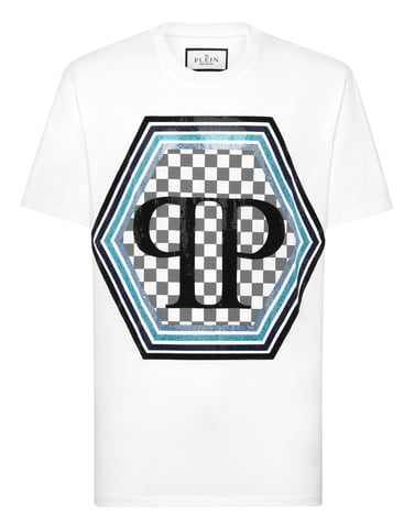 T-Shirt Round Neck Hexagon