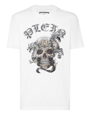 T-Shirt Round Neck Skull