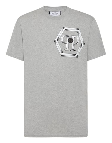 T-Shirt Round Neck Hexagon