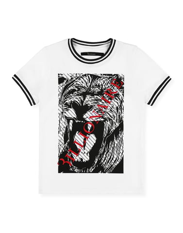 T-Shirt Round Neck Ss Lion