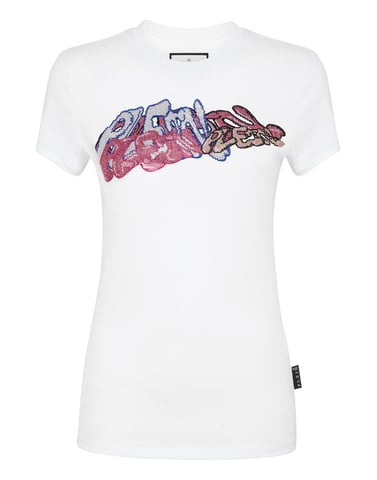 T-Shirt Slim Fit Bombing Graffiti