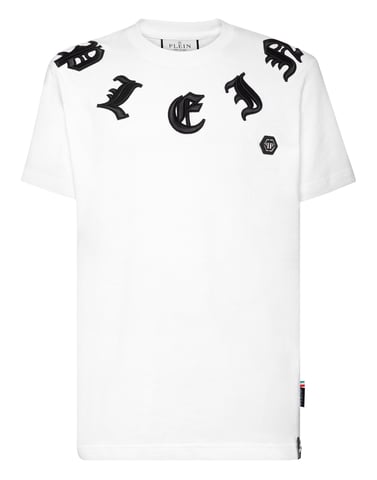 T-Shirt Round Neck Gothic Plein