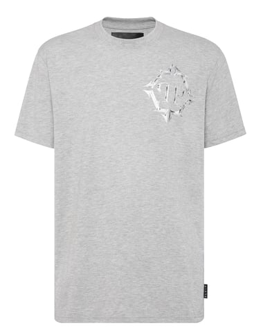 T-Shirt Round Neck Chrome