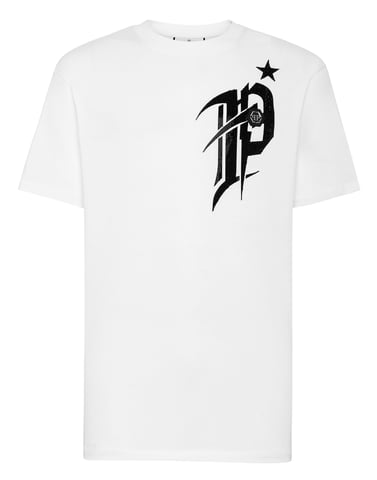 T-Shirt Round Neck Gothic Plein
