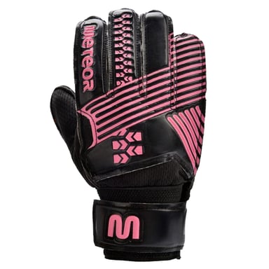 Meteor Unisex Adult Catch Logo Goalkeeper Gloves (Black)