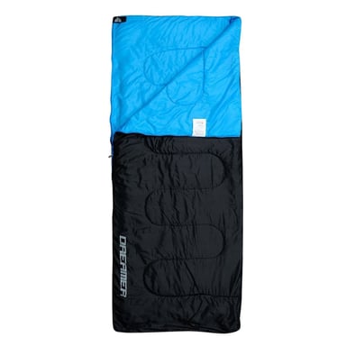 Meteor Dreamer Logo Left Zip Sleeping Bag (Black/Blue)