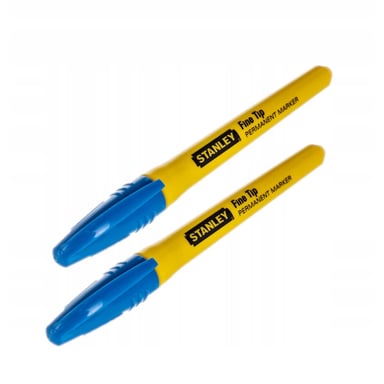 Stanley Marker (Verpakking van 2) (Geel/Blauw)