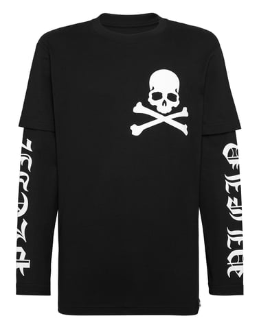 T-Shirt Round Neck Gothic Plein