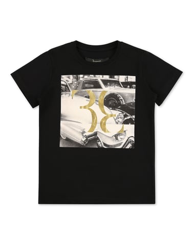 T-Shirt Round Neck Ss Double B
